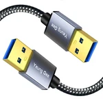 Yeung Qee To Cable 20 Ft,usb 3.0 Male Double End New. Price: $22.61.