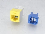 Panduit CJ6X88TGYL Connector Used. Price: $14.00.