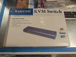 Hawking Technology 4-PORT Kvm Switch Model HKS104 New. Price: $40.00.