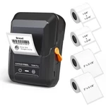 Supvan T50M Pro Bluetooth Label Maker Machine With 4 Tapes, Portable, Black. Price: $77.13.