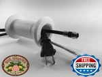 20" Id Cable Pass Through Wall Port White 3-5/8 To 5-1/4" Thickness Brand. Price: $28.03.