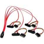 Startech 50CM Internal Serial Attached Scsi Mini Sas Cable SFF8087 To 4X SFF8482 New. Price: $45.89.