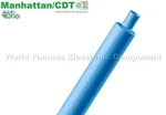1/4" Manhattan/cdt STS221 Blue 2:1 Heat Shrink Tubing Cable Tube , Usa New. Price: $12.90.