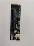 Adt Pcie 4.0 M.2 Key-m To Pci-e X4 X16 Riser Adapter Card Sata Power New. Price: $25.00.