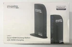 Plugable 14-IN-1 Usb Docking Station With 4X Hdmi Quad 100W Charging Open. Price: $172.00.