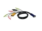 Aten 2L-530 Keyboard/mouse/video 3FT Kvm Cable 2L5301U New. Price: $44.19.