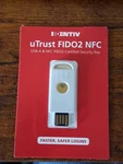 Identiv Utrust FIDO2 Nfc Security Key Usb-a / U2F Piv New Sealed. Price: $15.00.
