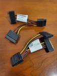 2X Dell Foxconn Sata Power Connector Splitter Cable 3.75" 0N701D Used. Price: $8.00.