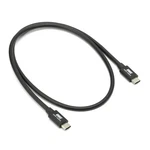 Owc 28-INCH Thunderbolt And Usb-c Cable With 40 Gbps Data 0.7M, Black New. Price: $37.51.
