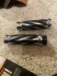 Pro-one Chrome W/ Twisted Rubber Hand Grips For Harley Cable Throttle 84-17 New. Price: $144.99.