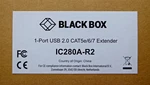 Black Box IC280A-R2 1-PORT Usb 2.0 CAT5E/6/7 Extender Kit New. Price: $249.95.