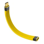 Duttek Short Usb Extension Cable 40GBPS, Type Male To 13 Cm, Yellow New. Price: $14.43.