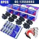 8PCS Square Ignition Coil & Spark Plug Wire For Chevy Gmc 4.8L 5.3L 6.0L 8.1L$ New. Price: $132.47.
