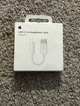 Apple Usb-c To 3.5MM Headphone Jack Adapter MW2Q3AM/A New Genuine! Sealed!. Price: $8.00.