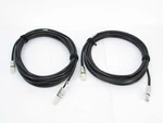 2X Emc 038-003-658 Mini Sas Sff -8088 Black 10M Cable Lot Of Used. Price: $14.99.