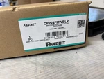 Panduit CPP24FMWBLY Mini-com 24-PORT Flush Mount Patch Panel, Black Nob Stsi New. Price: $39.99.