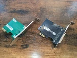 Startech PEX4S553B Pci Expresss Card & Tp-link Ethernet Adapter Used. Price: $9.95.