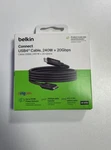 Belkin Connect Usb Cable 240W+ 20GBPS New. Price: $29.99.