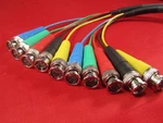 Belden 1279R, 75 Ohm 5-CHANNEL Mini Coax Video Cable Bnc To Male, 3 Ft. New. Price: $45.90.