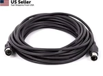 Monoprice 25FT Midi Cable 5-PIN Din Shielded Black For Synth Keyboard Studio New. Price: $17.88.