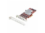 Startech.com 4-PORT Type-c Card 3.2 10GBPS Usb-c Express New. Price: $454.78.