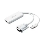 J5CREATE Vga To Hdmi Video Audio Adapter, White New. Price: $50.21.