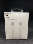 100% Apple Original New Usb-c Charge Cable (2M/6FT) MLL82AM/A. Price: $17.99.