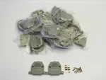 Uxcell 20 Pcs Plastic Cover Shell Housing Gray For Sub DB15 15PIN Connector New. Price: $24.70.