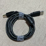 Computer Printer Cable Usb Cord 5' Long - See Photo Used. Price: $15.75.