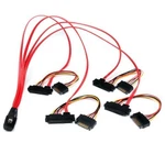 Startech SAS808782P50 50CM Mini Cable SFF8087 To 4X SFF8482 New. Price: $49.01.