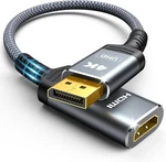 Highwings 4K Display Port To Hdmi Adapter, Uni-directional Dp 1.2 Grey New. Price: $18.99.