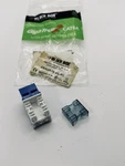 Black Box Keystone Jack C6AJA70-BL-R2 CAT6A Unshielded RJ45 Blue New. Price: $7.99.
