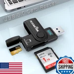 Usb 3.0 Sd Card Reader Rocketek 2 Slots Memory Build-in Micro New. Price: $19.72.