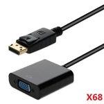 Lot Of 68 New Addon DISPLAYPORT2VGA 1.2 Adapter Cables 8" M/f. Price: $179.99.