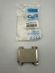 C2G 02469 DB25 To Female Null Modem Adapter Serial M/f 25-PIN New Sealed. Price: $11.99.