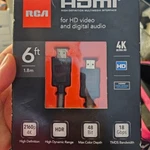 Rca Hdmi Cable 4K Ultra High Speed 6 Ft New. Price: $15.00.
