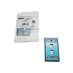 (lot Of 2) Panduit Netkey Stainless Steel Faceplate With Labels NKF25 New. Price: $29.99.