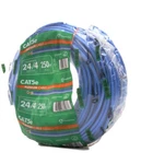 Southwire 250 Ft. Blue 24/4 Solid Cu CAT5E Cmp (plenum) Data Cable New. Price: $55.99.