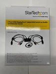 Startech, SV211DPUA 2-PORT Usb Displayport Cable Kvm Switch W/ Audio And Remote New. Price: $29.00.