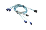 Supermicro CBL-SAST-0699 Minisas Hd To 4 Sata 12GB/S With Sideband 75CM Cable Used. Price: $6.95.