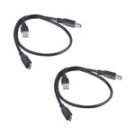 2-PACK Usb 3.0 To Micro Dual Power Y Cable For Ssd Hdd External Hard Drive New. Price: $10.98.