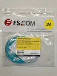 Fs.com 50/125 Multimode Uniboot Bif Fiber Patch Cable Aqua Lc/upc Ofnr New. Price: $15.00.