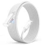 Jsaux Usb To Magnetic 3 Cable 10FT, 140W Safe White New. Price: $31.26.