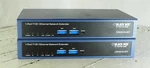 Lot Of 2 Black Box LR0301A-KIT Managed T1/E1 Fast Ethernet Extender Used. Price: $621.00.