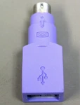 Microsoft Usb Female PS2 Mini Din Pc Keyboard Mouse Adapter Connector Used. Price: $285.45.