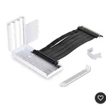 Lian-li O11D Evo Vertical Gpu White Kit 011DE-1W Gen 4.0 Pcie Riser Cable New. Price: $129.99.