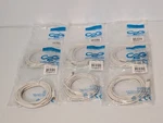 Lot Of 6: C2G 13401 5M Usb 2.0 A/b White Connector Cables Open. Price: $49.99.