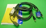 New Genuine Dell Usb Kvm Switch And Ethernet Patch Cable 0R717 9CKJ5 2R512 K5GRD Open. Price: $17.99.