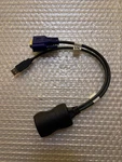 Black Box KV1401A Servswitch Cx Server Access Module For Kvm Vga, Usb, RJ-45 Used. Price: $25.00.