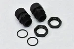 (2) Sealcon CD13NR Bk 1/2" Npt Black Nylon Reduced Dome Cable Gland 5 9 Mm New. Price: $14.95.